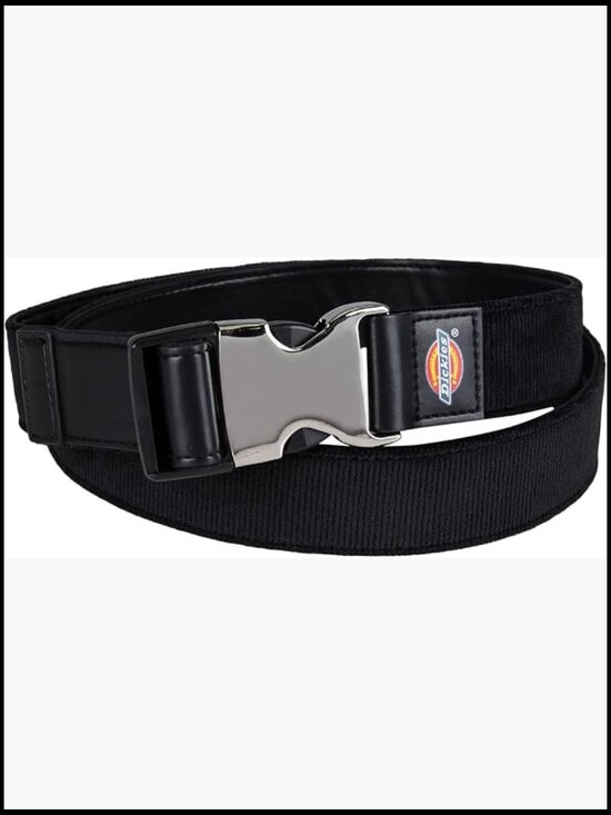 Women\'s Adjustable Fit Fabric Web Belt with Speed Clip Buckle
